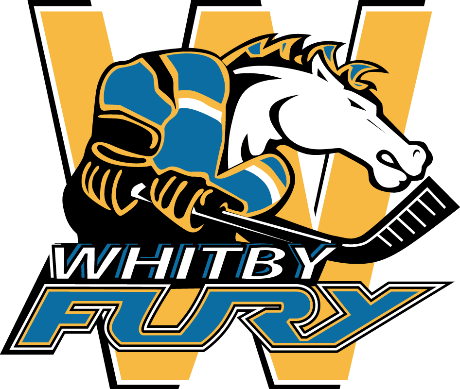 Whitby Fury 2008-Pres Primary Logo iron on transfers for T-shirts